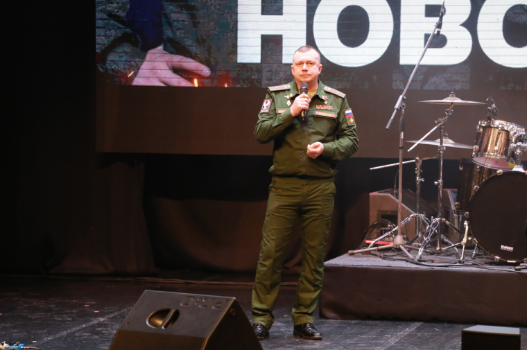 ​Роман Разум и группа «Новороссия» выступили в Ижевске для семей бойцов спецоперации.