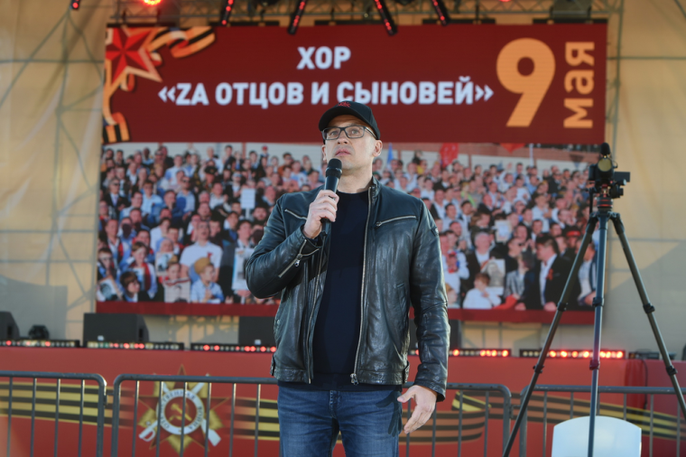 9 Мая в Ижевске прошел концерт «Истории нашей Победы».