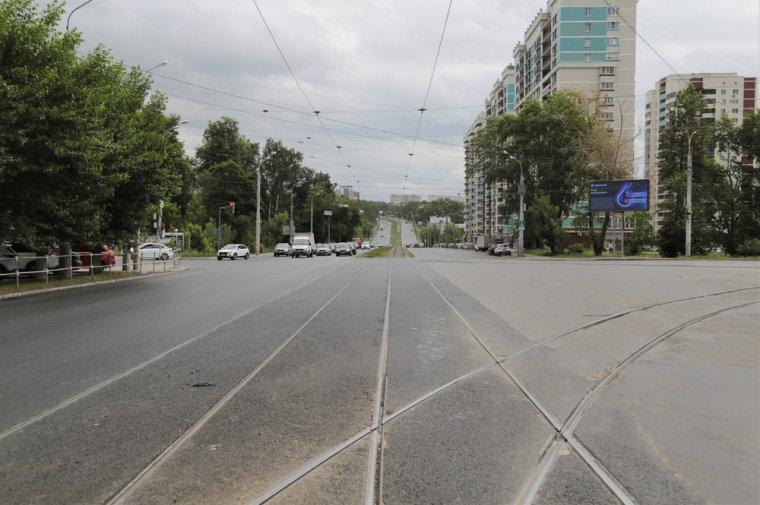 ​Рабочая комиссия БКД проверила ход ремонта на улице Ленина в Ижевске.