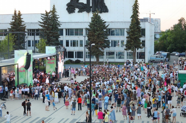 В Ижевске стартовал новый сезон фестиваля «Музыка летом».