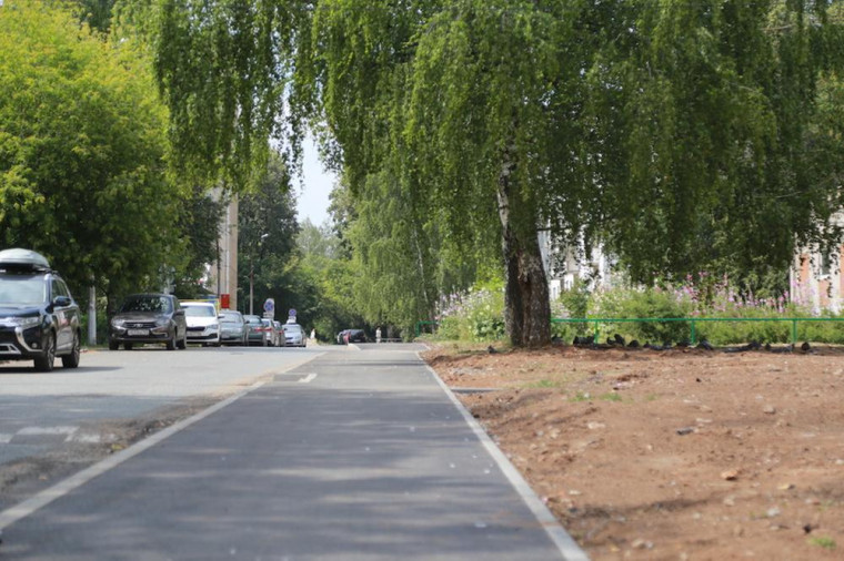 ​«Пешеходный Ижевск»: комиссия проводит приемку отремонтированных тротуаров.