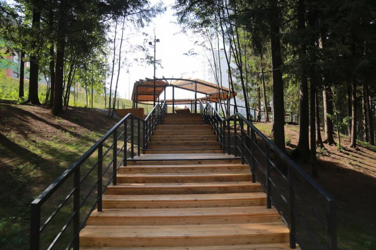 Ижевский парк «Тишино» открыт для посетителей.