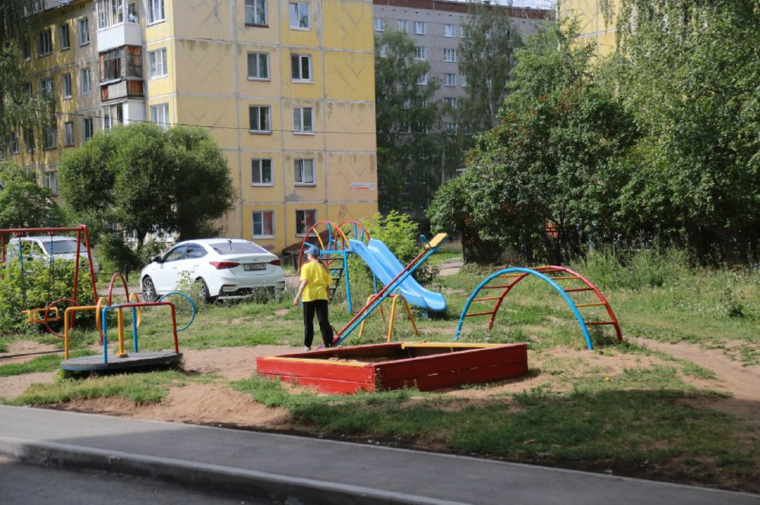 В Ижевске завершается благоустройство дворов по нацпроекту «Жилье и городская среда».