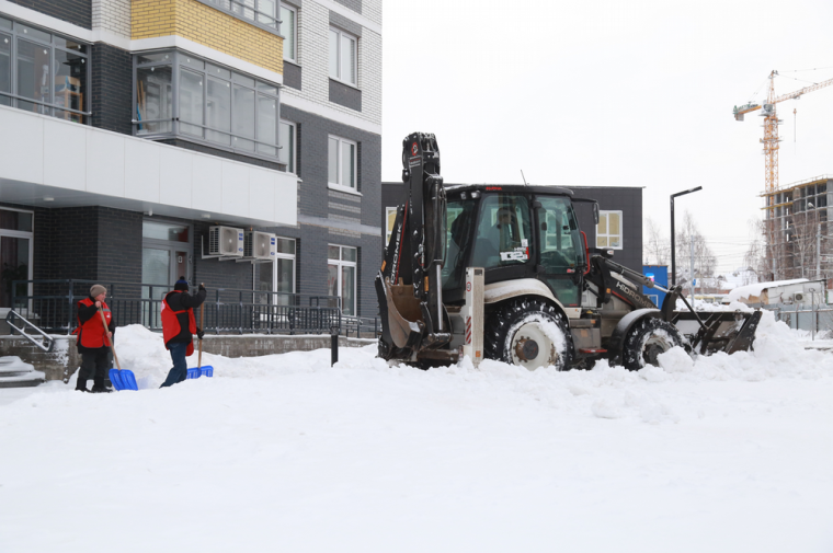 ​529 дворов почистили от снега после проверки Административной инспекции Ижевска.
