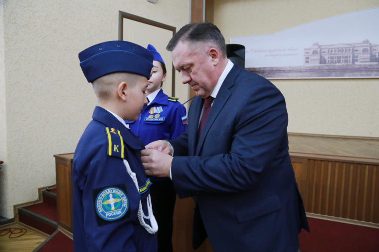​Более 150 школьников Ижевска пополнили ряды курсантов Школы юных летчиков.