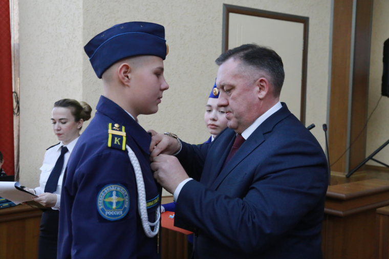 ​Более 150 школьников Ижевска пополнили ряды курсантов Школы юных летчиков.